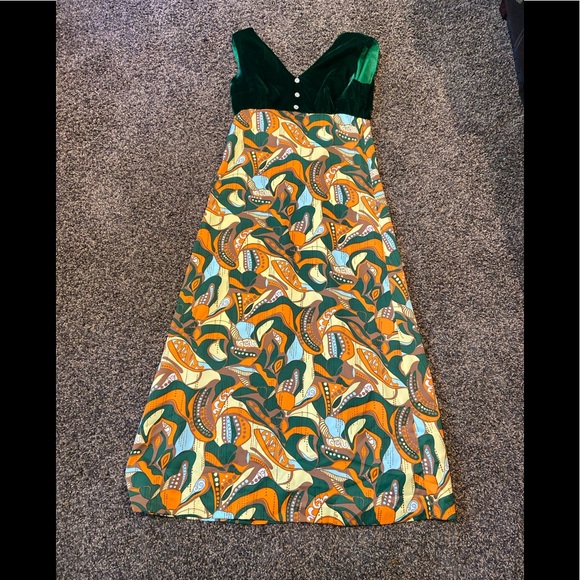 🎃Gorgeous, true vintage, maxi dress🎃 - Picture 3 of 8